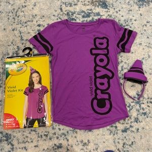 CRAYOLA HALLOWEEN COSTUME WOMEN 4-6